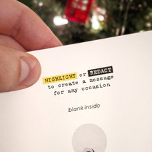 Card - Highlights: Create your own greeting card!
