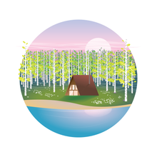 Art Print - Cabin - Spring
