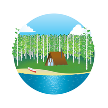 Art Print - Cabin - Summer