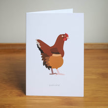 Card Set - 4 Chicken Greeting Cards (blank inside)
