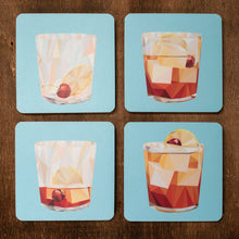 Tumbler Time-Lapse Coaster Set — 4 Coasters