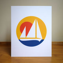 Art Print - Sailing at Sunset