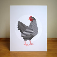 Art Print - Chickens - "Barb"