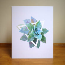 Art Print - Succulents - #1 (the green one)