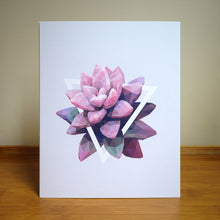 Art Print - Succulents - #2 (the pink one)