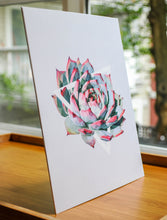 Art Print - Succulents - #4 (the red tipped one)