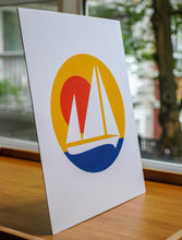 Art Print - Sailing at Sunset