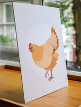Art Print - Chickens - "Buffy"