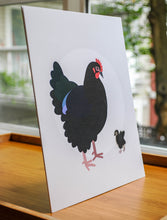 Art Print - Chickens - "Audrey & Bee"