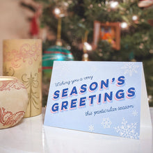 Card Set - 3 Holiday Greeting Cards (blank inside)