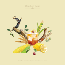 Art Print - Cocktails - Bourbon Sour